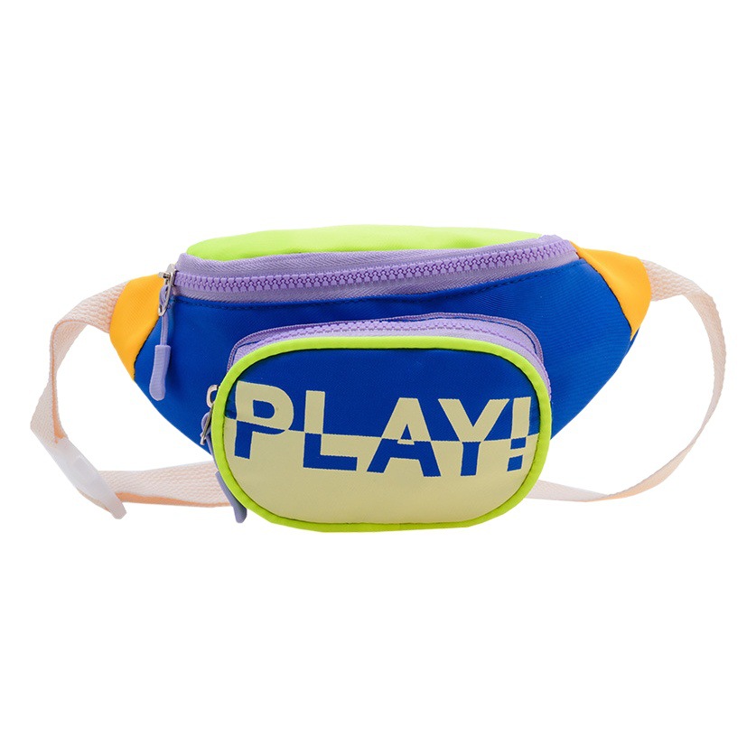 Bolso de los niños de moda estilo coreano niños deportes pecho bolsa de moda casual niñas bolsa de mensajero al aire libre bebé monedero