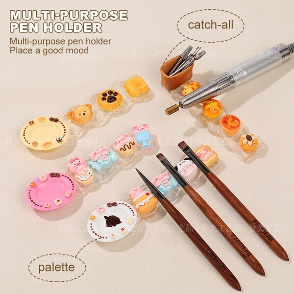 Cartoon manicure brush reusable for manicure