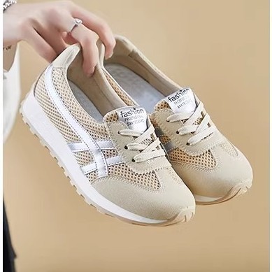 Retro Flat Aggie Shoes 2025 Spring Women's Casual Comfortable Loafers with Soft Sole, Adjustable Strap Training Shoes