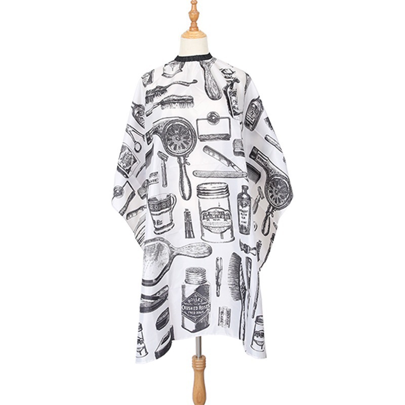 Manufacturer of retro hairdressing supplies, printed aprons, perming and dyeing, hairdressers, haircut aprons, combs, hairdryers, hairdressing supplies