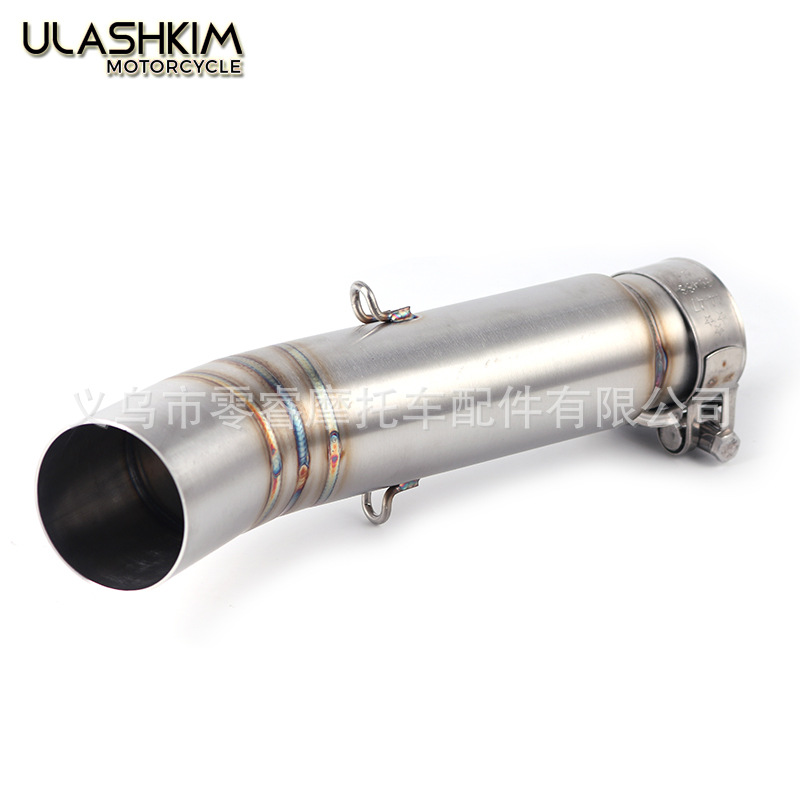 Suitable for Honda Cbr500R Motorcycle Exhaust Pipe Cb500F Cb500X Middle Section Modification R77 Silencer