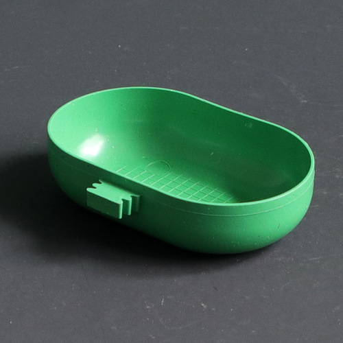 Crested oriole bathing basin small willow warbler chin bath plastic inner hanging bird bath box universal round cage compatible food box