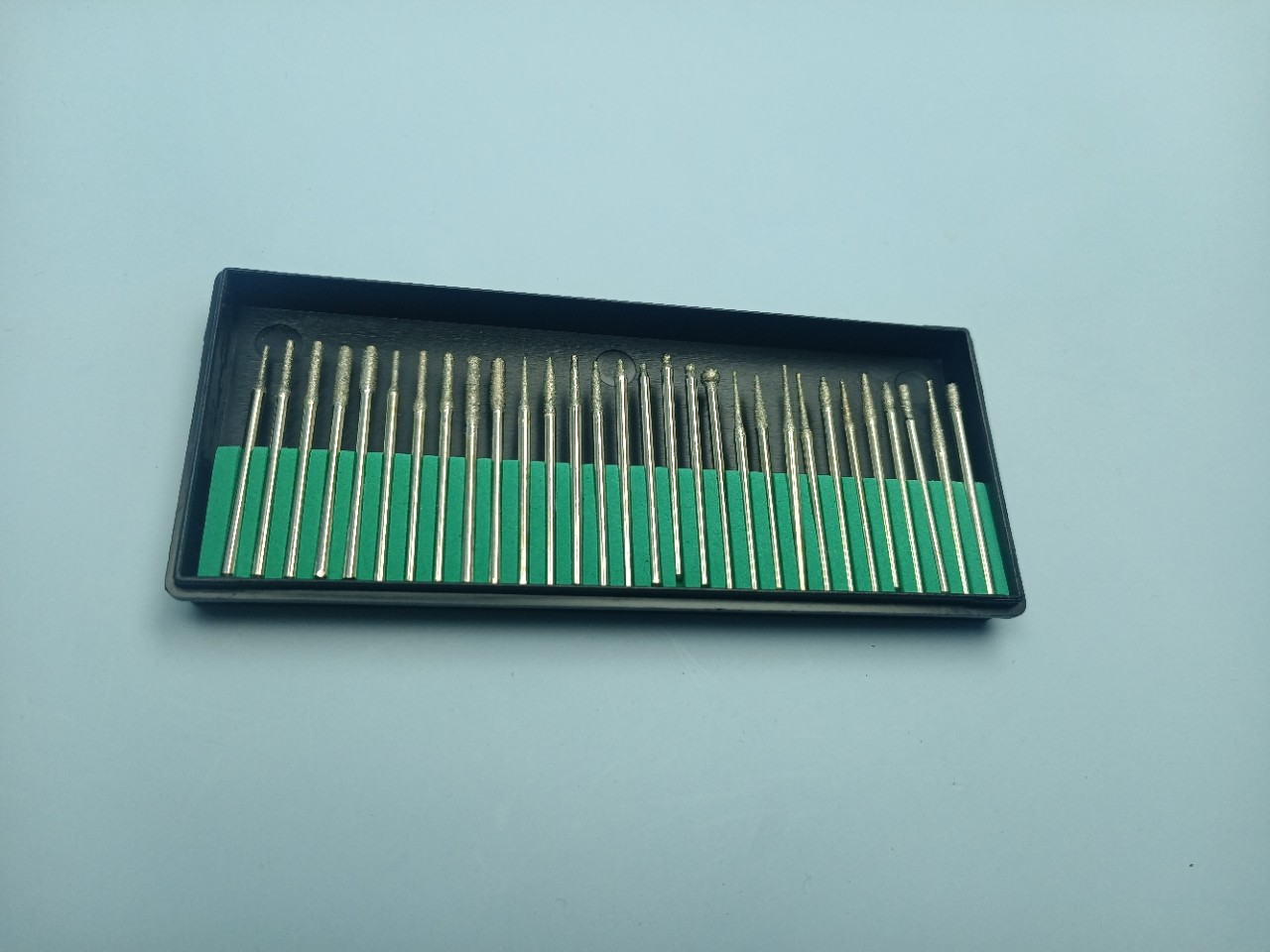 30支金刚砂针2.35mm3.0mm 钻针钻孔开孔扩孔玉石打磨刻字雕刻磨头