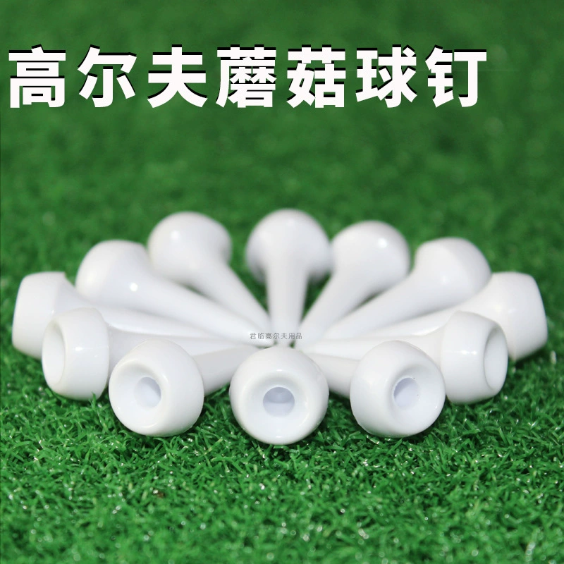 Новый стиль гольф-гвоздь пластиковый гвоздь гриб шариковый гвоздь мяч мяч для гольфа Tee лимитный шариковый шарик поддон навалом 35mm