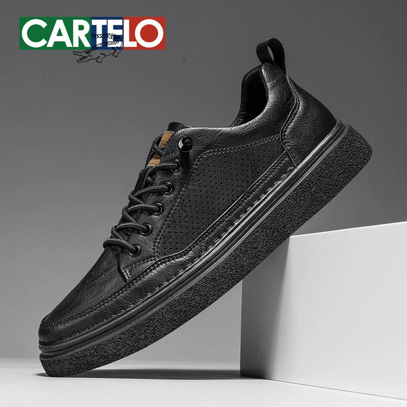 Katile Crocodile один педаль 2025 новая дышащая полая мужская обувь весенний досуг