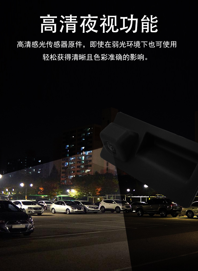 Suitable for Audi Handle A4La6Q3Q5A3Q7 High-Definition Car Camera Rear View Reversing Image Camera