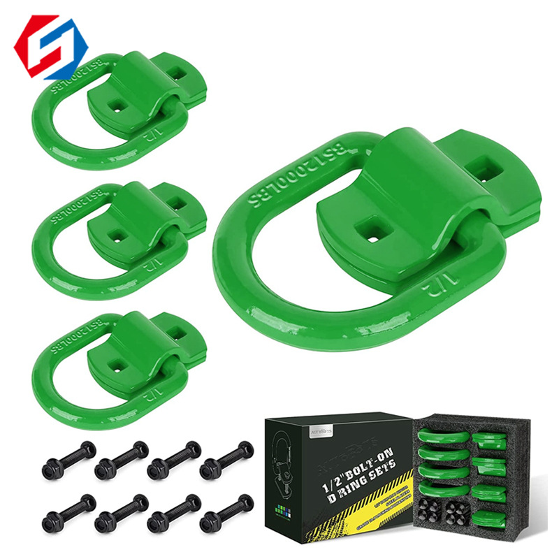 1/2 인치 그린 D 링 [박스]