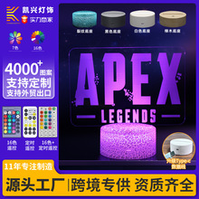 �羳ר��APEXӢ��ϵ��3DСҹ��LED�߲ʴ���ң�ش�����Ʒ��ͷ̨��