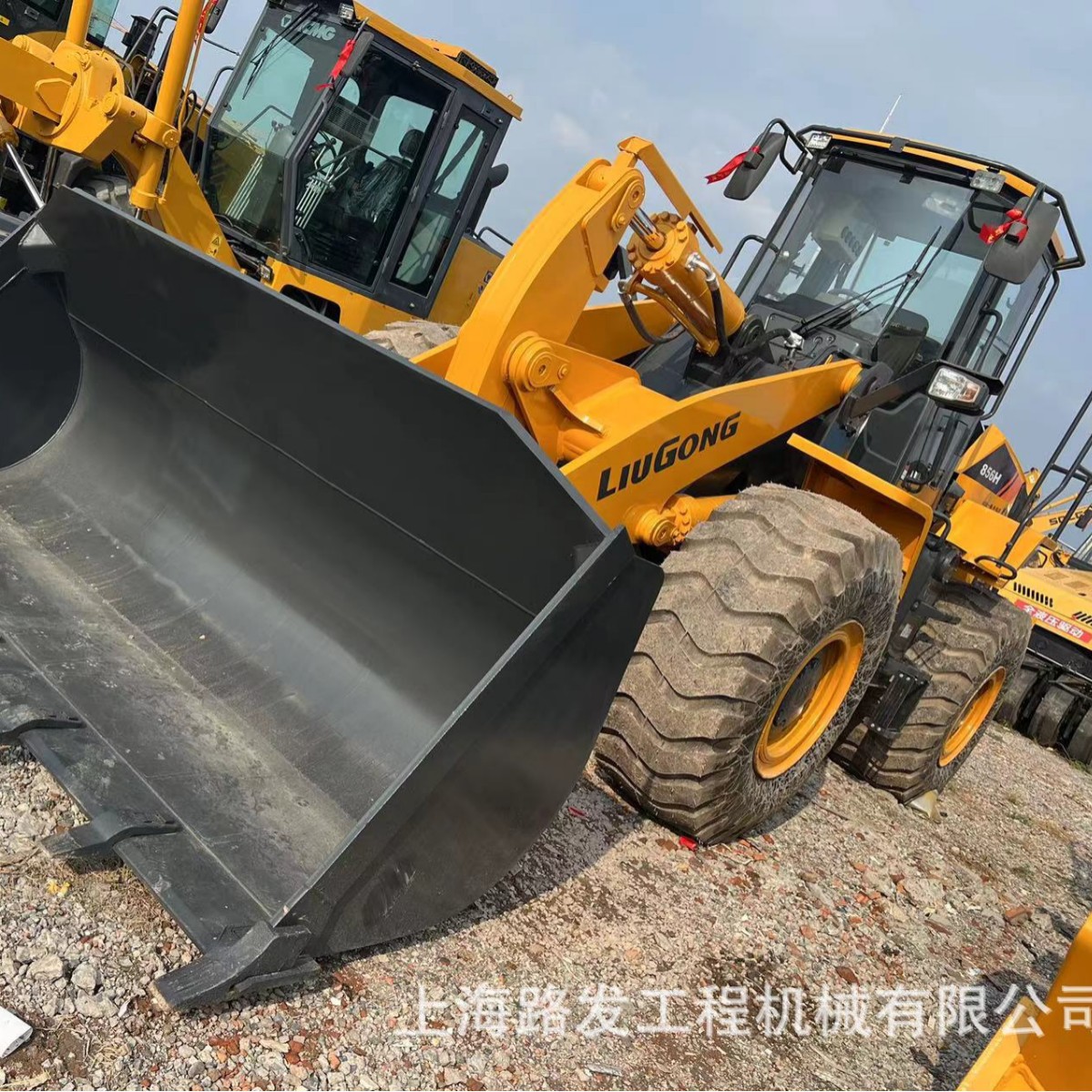 Liugong 856H 50 cargador Cummins motor ZF caja de cambios exportación de comercio exterior