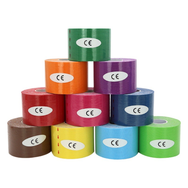 Los fabricantes venden al por mayor pegatinas de efecto muscular interno de algodón, cintas deportivas, pegatinas de pecho, pegatinas de músculos faciales deportivos, cintas elásticas