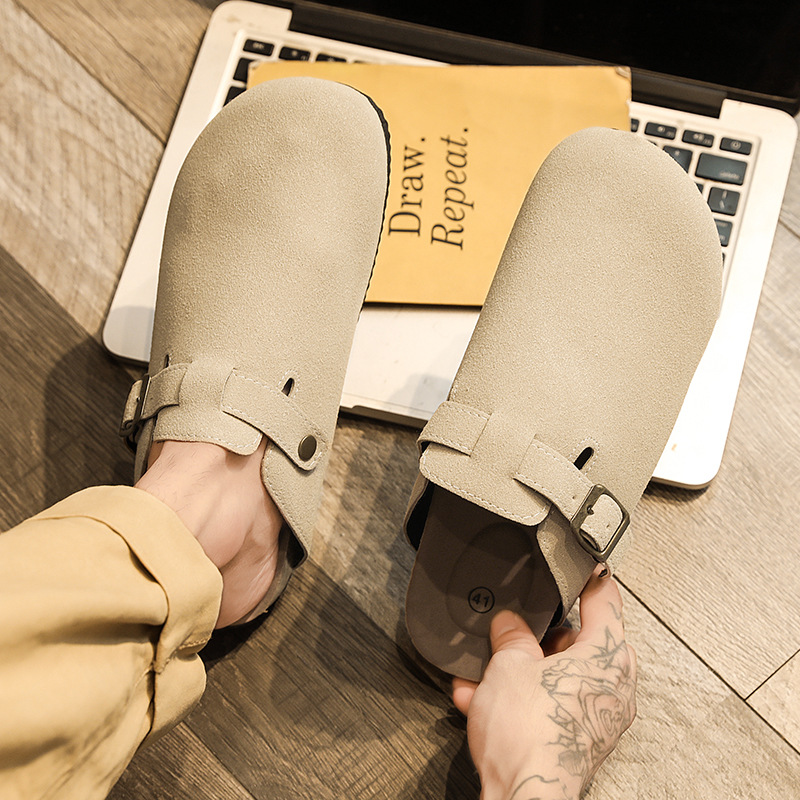 Other Boston Clog Suede Taupe