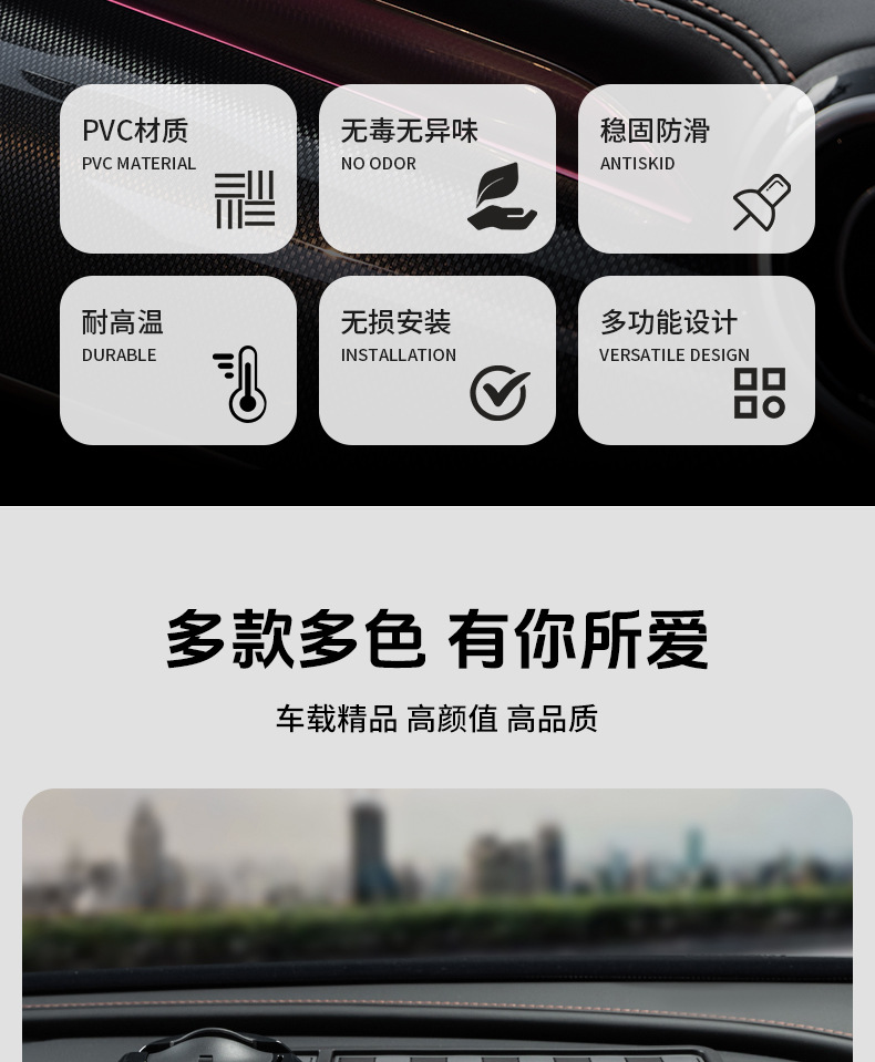 Suitable for NIO ET5ES6ET7ES7ES8EC7EC6 car navigation stand, phone holder, dashboard anti-slip mat