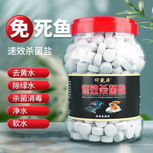 观赏鱼盐鱼缸消毒盐天然海盐鱼用盐鱼病防治海盐养鱼专用