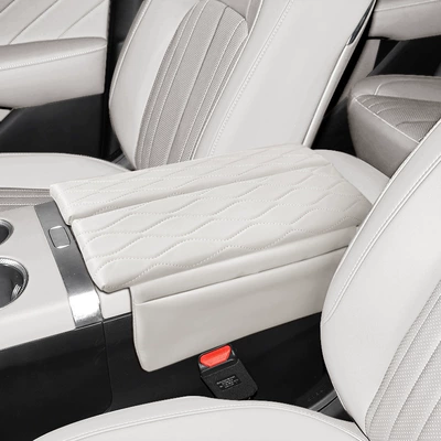 Armrest box pad Control Armrest Box Cover Car - changan-qiyuan-q07-yunbai