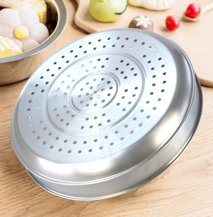 Kang titanio puro titanio destilado aleación de titanio al vapor cajón pan al vapor de titanio 24 / 30 / 32 cm certificación de material saludable