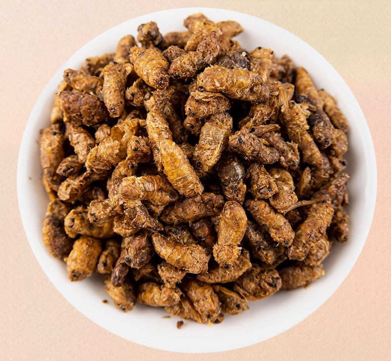 Dried Male Silkworm Moth Bombyx Mori 500g Traditional TCM Herb for Wine Infusion quality and texture
