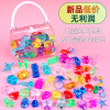 Colorful plastic diamond acrylic toy for princess, with gem