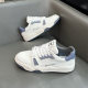 Board Shoes Men's Autumn 2024 New Style Genuine Leather Breathable All-Match White Shoes Fashionable Lightweight Platform Sports Casual Shoes