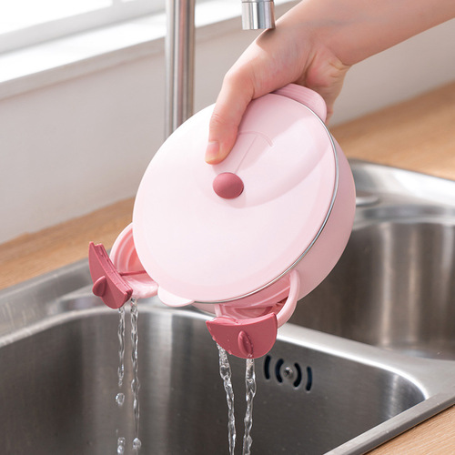 Children's stainless steel dinner plate, baby suction cup water-filled thermos bowl, baby divided plate, complementary food tableware set