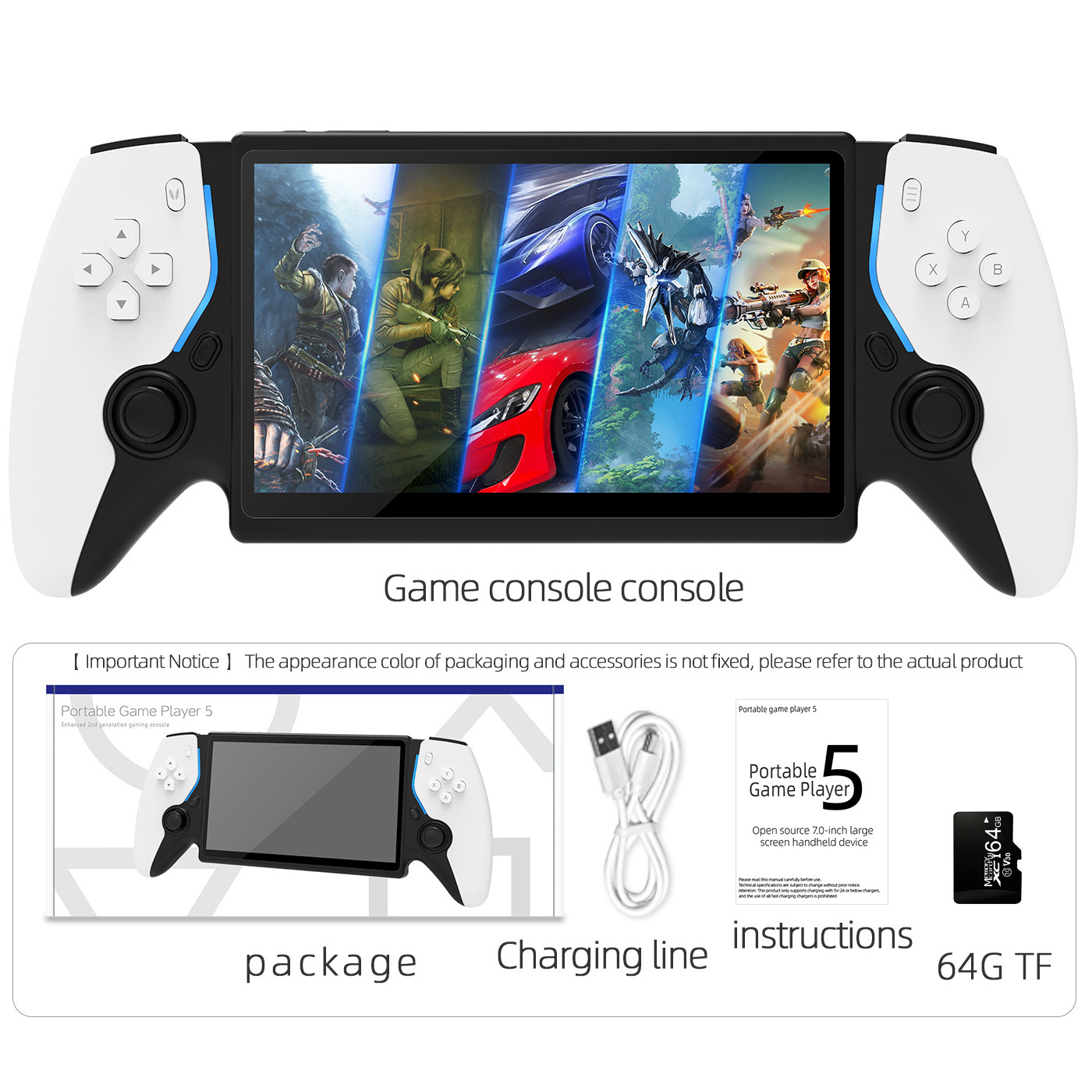 Manufacturer's New Handheld Arcade Non-Ps5Portal Streaming Handheld Two-Player Battle Open Source Game Console Wholesale
