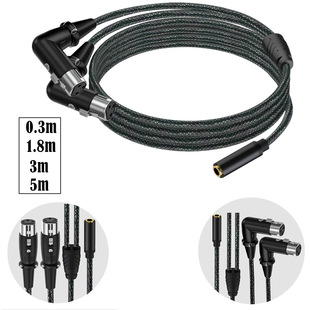һ�ֶ����ٚ�3.5mm TRS �p��ĸ�D�p3ᘿ��rĸ��XLR��Y�����l��