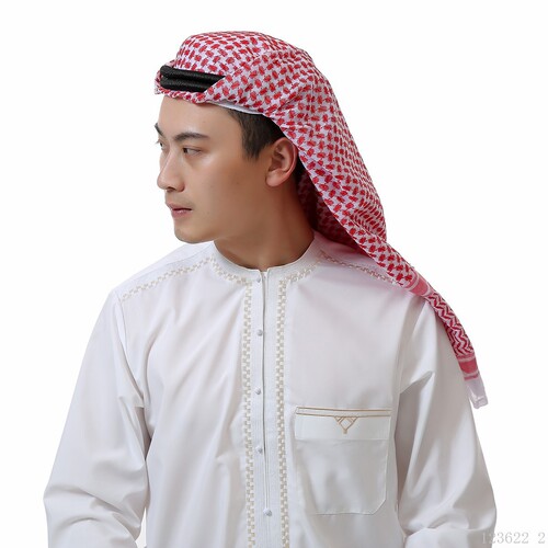 Headscarf for Muslim Men, Saudi Arabian Headscarf, Dubai, UAE Tourist Scarf, Headband, Dropshipping