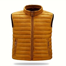 M 15102 Winter Men's Vest Stand Collar �Ź��޷��R��