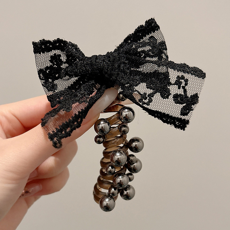 Trenza de burbuja de temperamento de moda, cuerda para el cabello, lazo para el cabello, nuevos accesorios para el cabello de alta gama para mujeres, cola de caballo simple, línea telefónica trenzada, banda de goma