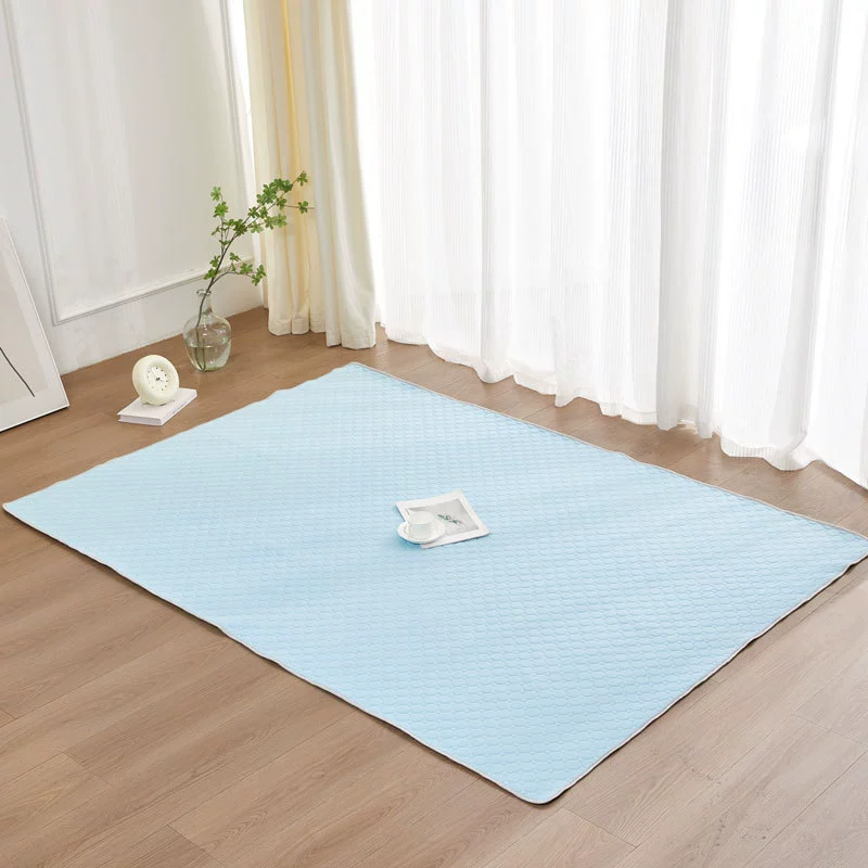 Прохладный ковер Холодный, но не ледяной коврик матрас татами из ледяного шелка летняя спальня с толстым ползанием коврик