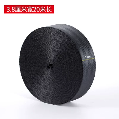 Trailer rope/net/strap thickened flat packing strap, outdoor - 38cm-width-20m-length
