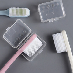 Nano toothbrush macaron bamboo charcoal silicone soft bristles 3 pack Morandi Japanese adult ceramic unprinted family pack