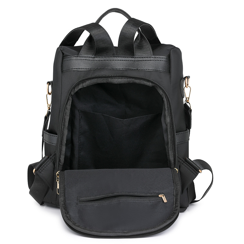 2024 nueva mochila antirrobo bordada para mujer estilo étnico moda flor ocio mochila de viaje de un solo hombro de doble uso