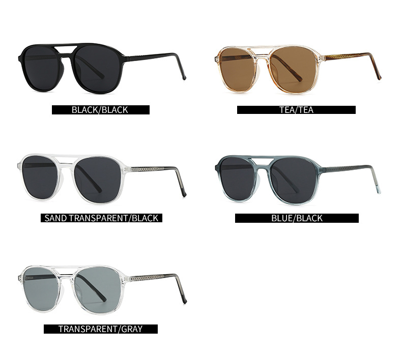 Transfrontaliero Nuovo Uomo Europeo e Americano Pin INS Moda Street Photography Moderno Fascino Retro Occhiali da sole polarizzati Donna 10050_voghion.com