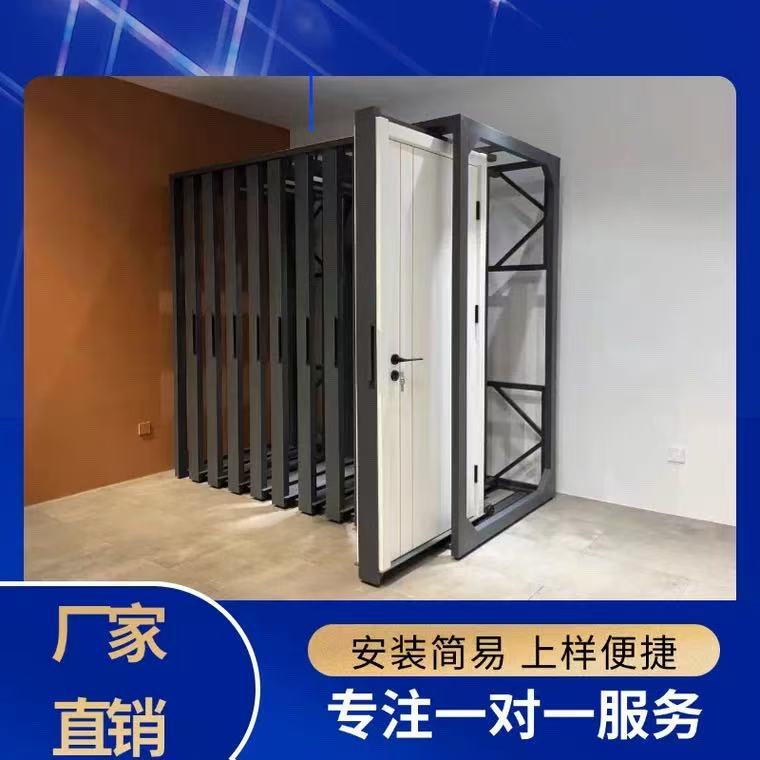 木门抽拉展架套装门房门推拉带门套展示架