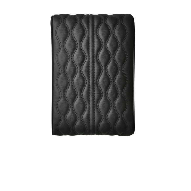 Universal Car Center Console Armrest Box Protective Cover for Palisade, Universal Armrest Box Cover Heightening Pad (Armrest box pad) - universal-black