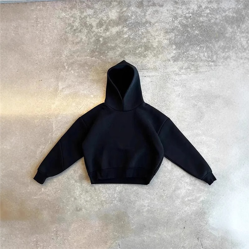 Sudadera con capucha de moda de pareja simple casual transfronteriza europea y americana, suéter suelto de color sólido, pantalones de suéter, juego AliExpress