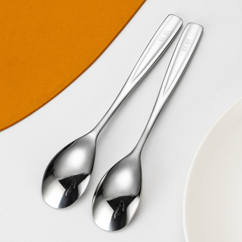 Rostfri sked för kaffe och te för hotell och hemmet_voghion.com