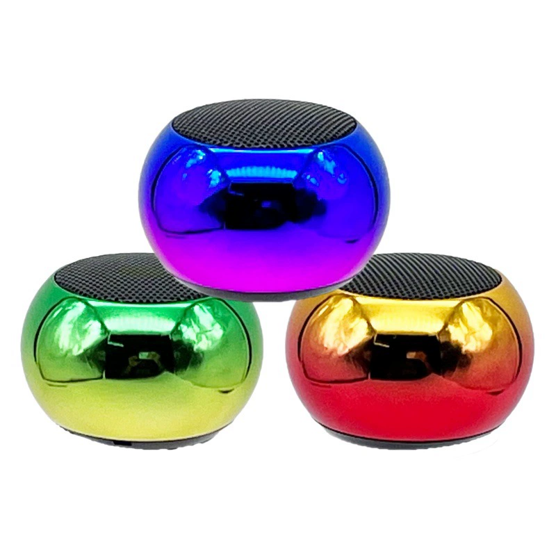 M3 Красочный Bluetooth динамик небольшой стальной пушки портативный открытый Bluetooth небольшой аудио завод оптовая продажа мини-динамик