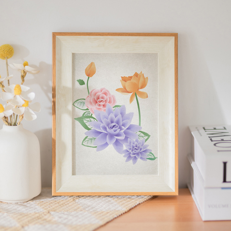 American simple 6 inch photo frame creative 10 inch 8 inch 7 inch 5 inch A4 inch wall wedding photo frame