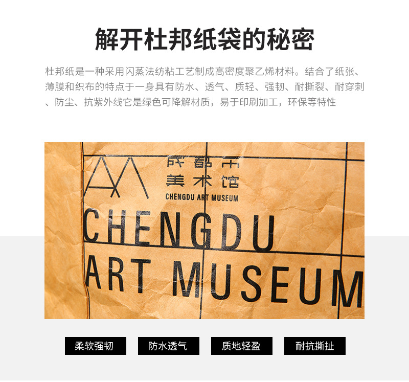 艾轩详情杜邦纸袋