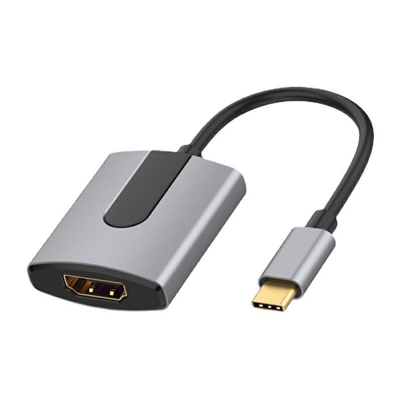 Type-C to HDMI High-Definition Converter 4K Suitable for Mobile Phones and Computers Adapter Cable USB C to Hd Adapter