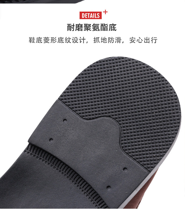 Dép sandal nam quai ngang kiểu La Mã da mềm chống trượt, hở ngón đi biển — Màu nâu , Đen chi tiết 14