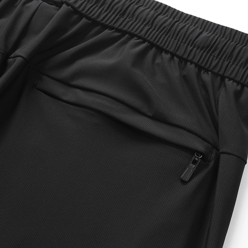 High-quality ice silk quick-drying men's summer thin loose ankle-length pants with high elasticity plus-size sports pants