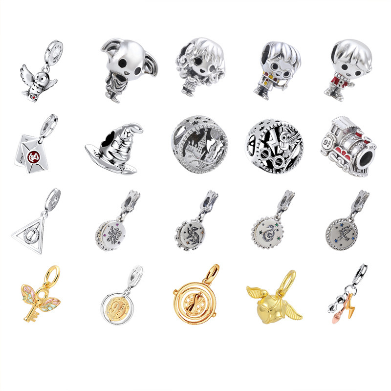 Pan Family Style Harry Potter Time Converter Pendant DIY Accessories Bracelet Accessories Necklace Pendant Children