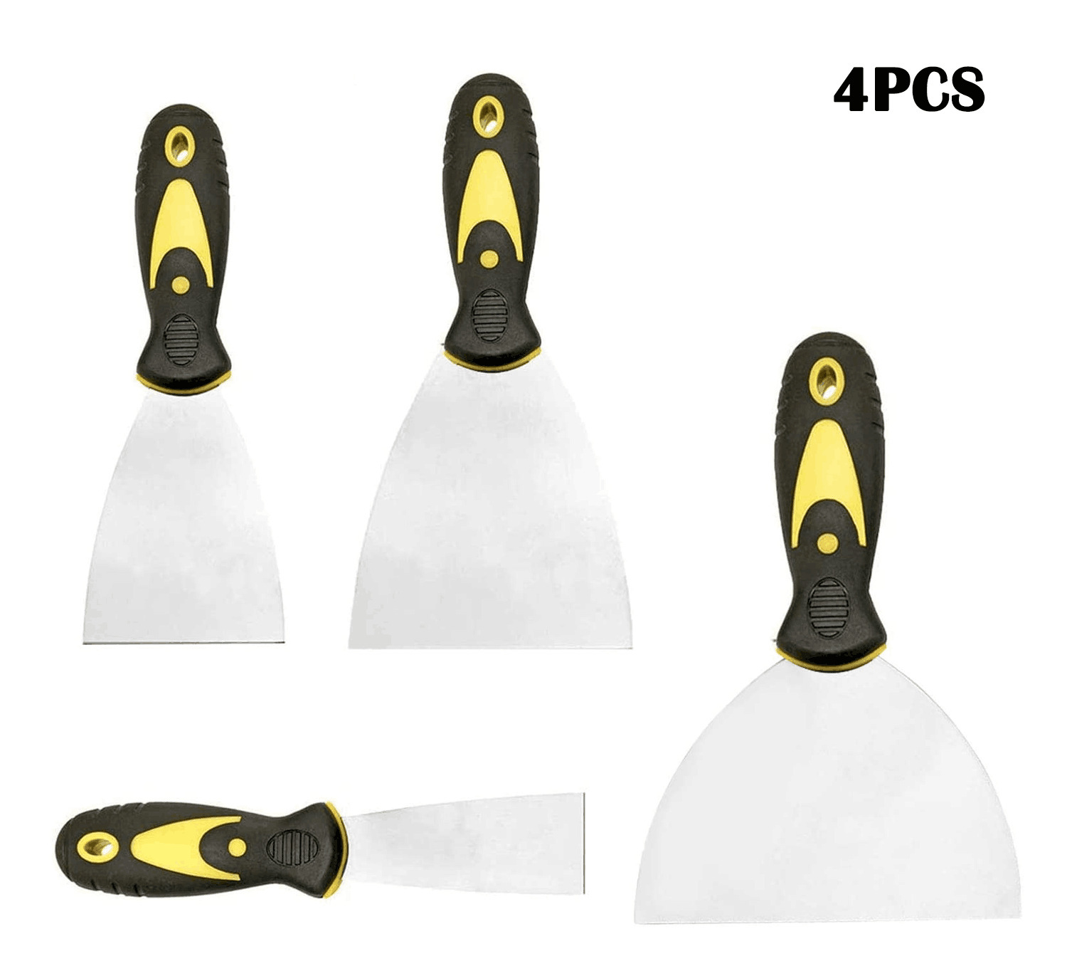 跨境4件套清洁铲刀工具标签贴纸贴花密封剂胶水残留物整理