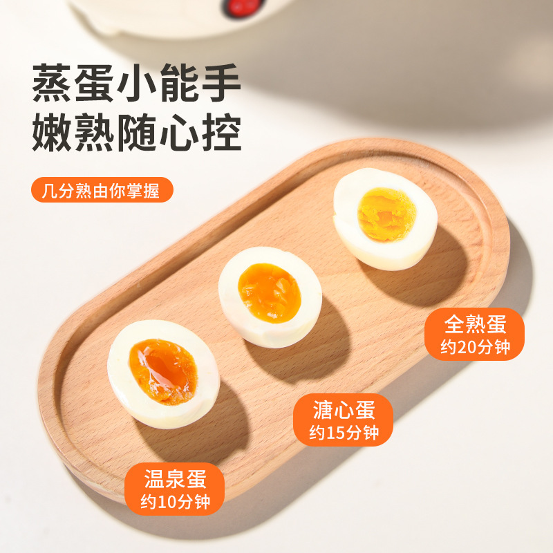 蒸蛋器家用多功能煮蛋器三层大容量早餐机自动断电全自动电蒸锅|undefined