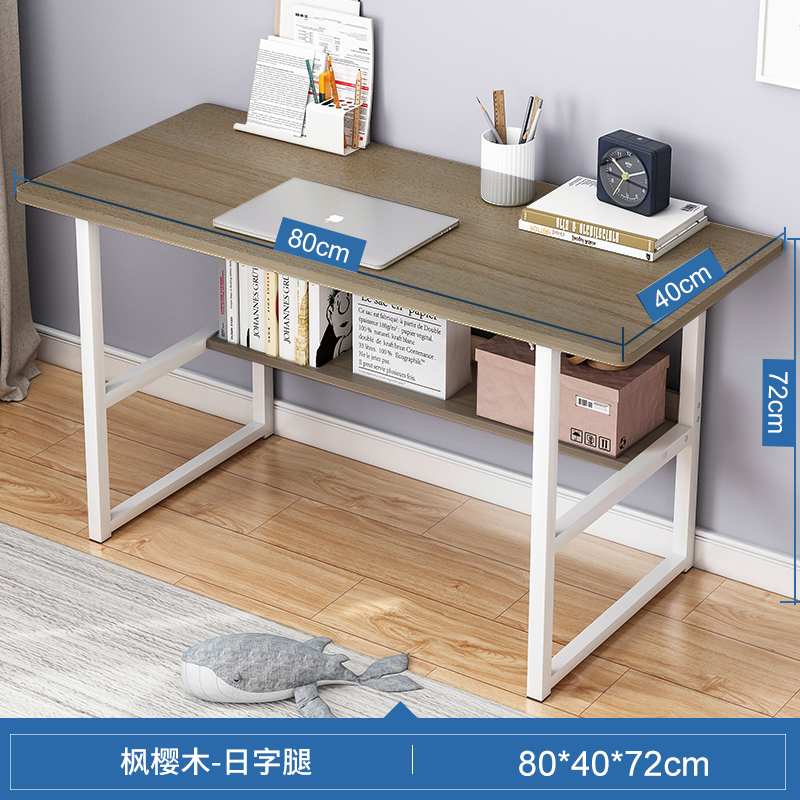Mesa de computadora rectangular escritorio simple dormitorio escritorio estudiante estudio casero escritorio de escritorio de escritorio para adultos