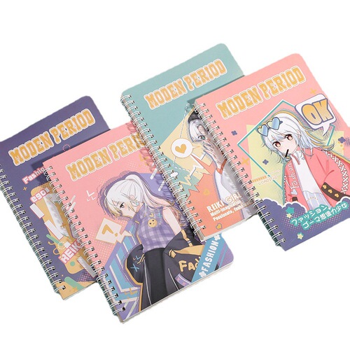 Sifang Partner thickened notebook stationery A5 cartoon coil notebook small fresh notebook for elementary, middle and high school students wholesale
