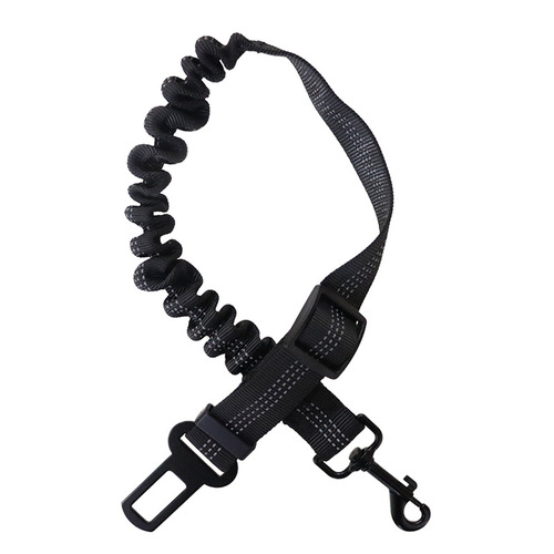 Pet dog car seat belt dog rope Amazon double-sided reflective rope explosion-proof car rope for medium and large dogs