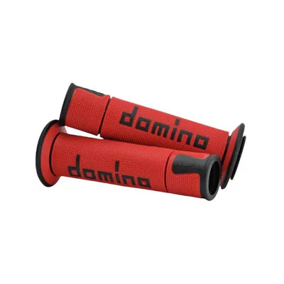 A450 motorcycle universal modified: Motorcycle Handle Cover - red-black-text